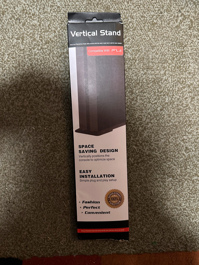 Vertical Stand for PS4(first generation) PS4 Fat, new condition Sony
