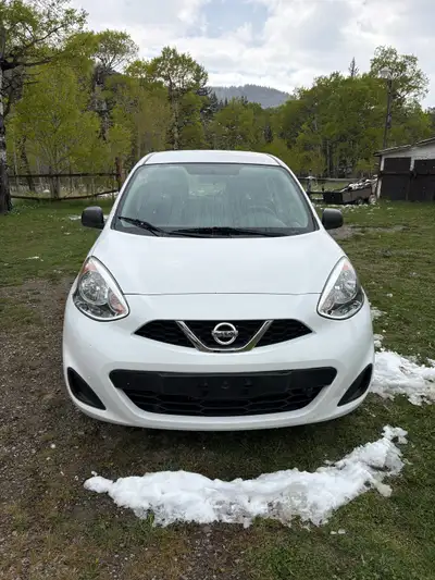 Nissan Micra 2019 25,260 Kms White four door manual No accidents and original owner Located out by B...