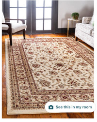 New new large area Rug 10x13 beige brown 