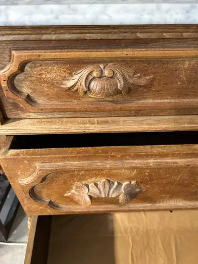 marble top dresser, View more
