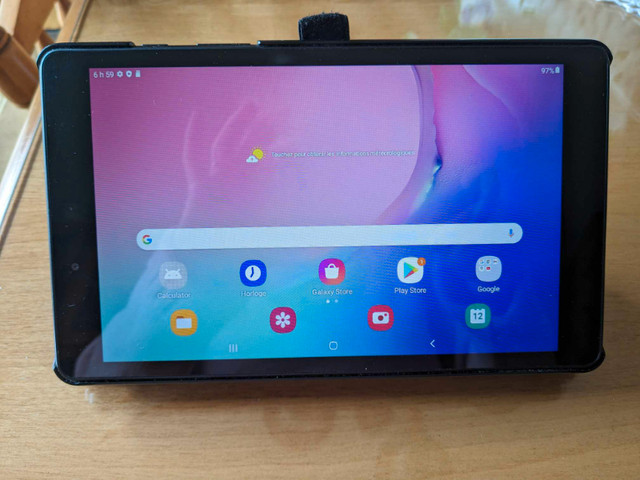 Tablette Samsung Galaxy Tab A dans Appareils électroniques  à Sherbrooke