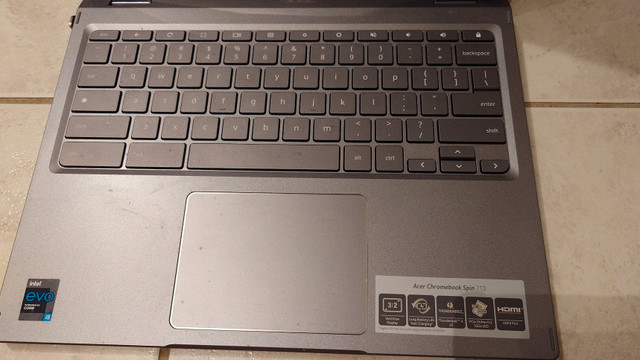 Acer Spin 713 - 13.5" Touchscreen Chromebook i5 2.4GHz 8GB 256GB in Laptops in Oakville / Halton Region - Image 3