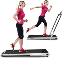 GYMAX Folding Treadmill, 2 (Walking Pad) - Barely Used