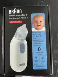 Brand new with box Braun nasal aspirator 1 