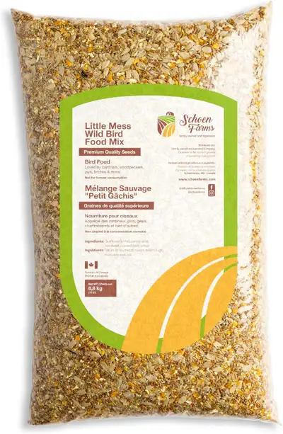 Schoen Farms Little Mess Wild Bird Food Mix – 6.8 kg /15LBs, View more