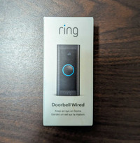 Ring HD wired weatherproof doorbell camera 