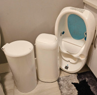 Diaper pails and Baby tub