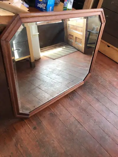 Antique Hespeler Furniture Co. Mirror, View more