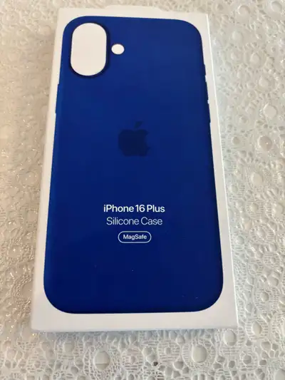 Apple Silicone  Hard Shell Case w/MagSafe for Iphone 16 Plu, View more