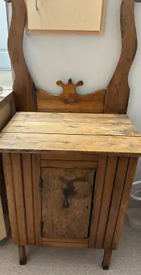 Antique bathroom cupboard 