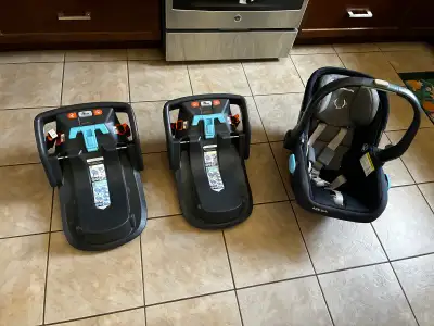 Uppababy Car Seat and 2 Bases, View more