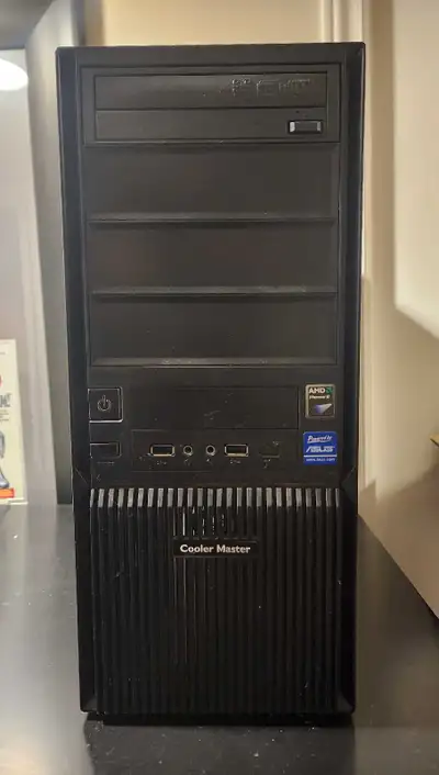 AMD Phenom 2 PC with 16gb mem and DVD burner, View more