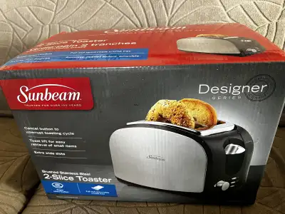 Sunbeam Designer Series 2-Slice Toaster - NEW, View more