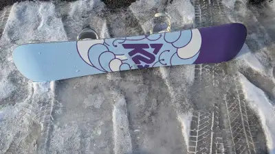 Female snow board  size 150CM, View more