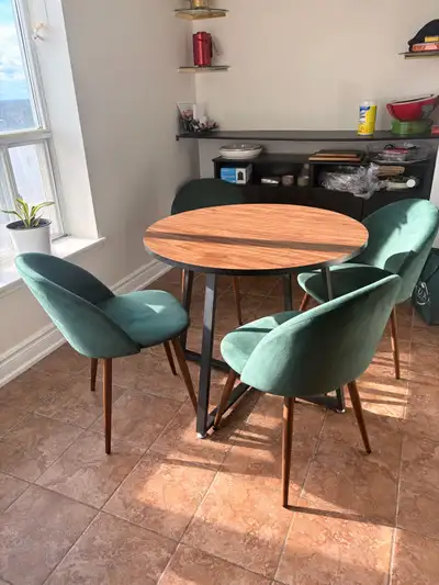 Elegant Dining Chairs Green, View more