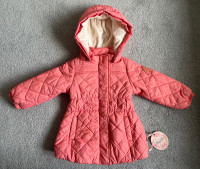 BNWT Pampolina baby puffed jacket (12m)