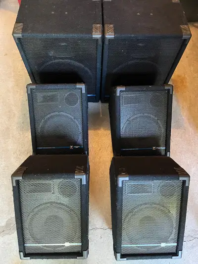 6 x Yorkville Passive Speakers, View more