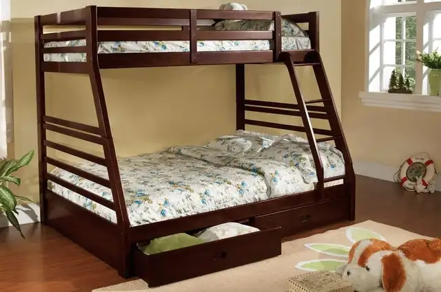 Bunk Bed - Kids Bed - Single / Double Bunk Bed Sale in Beds & Mattresses in City of Toronto - Image 2