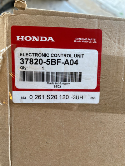 2017 Honda Civic Type R Electronic Control Unit ECU 