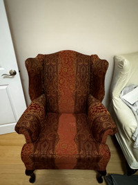 2 Wingback chairs 