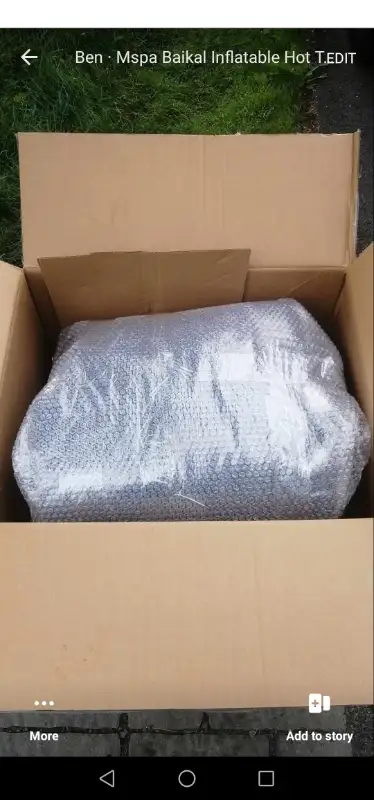 *RARE* MSPA Elite Baikal Inflatable Hot Tub with Built-in Jets in Hot Tubs & Pools in Ottawa - Image 5