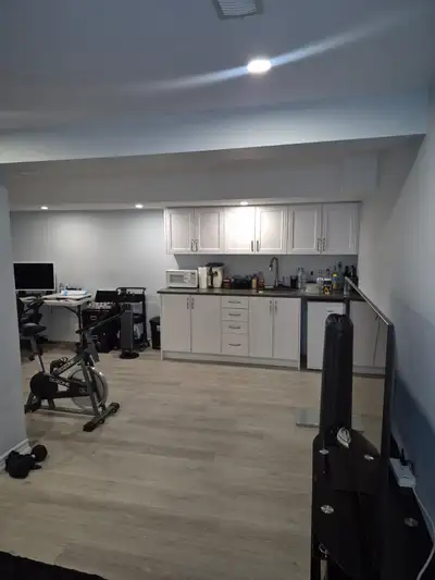 Open concept basement for rent Brampton 1-2 persons (females only) Utilities and interned included....