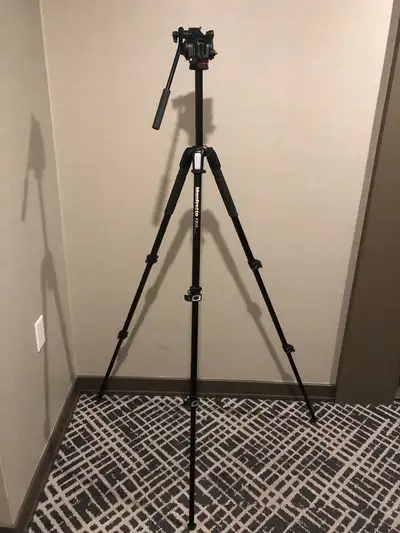 Manfrotto 190X Aluminum 3-Section Tripod Kit, View more