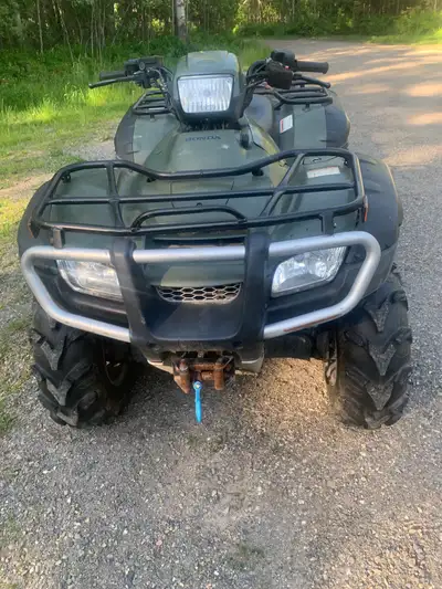 This electric shift quad has 11,720 gentle kms on it. Has new crown And rear axle, speedy bearings,a...