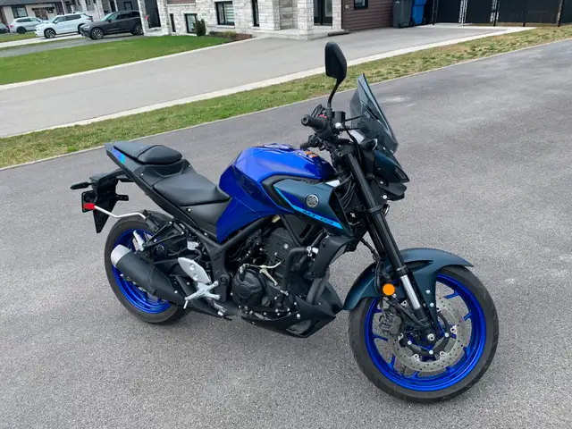Yamaha MT03 2023 presque neuve $4,900. in Street, Cruisers & Choppers in Rimouski / Bas-St-Laurent - Image 5