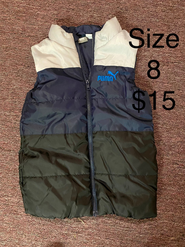 Boys Puma Vest Size 8 in Kids & Youth in Guelph