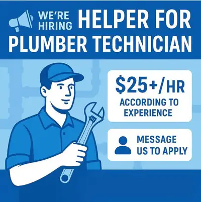 Drain installer plumber CA$H, View more