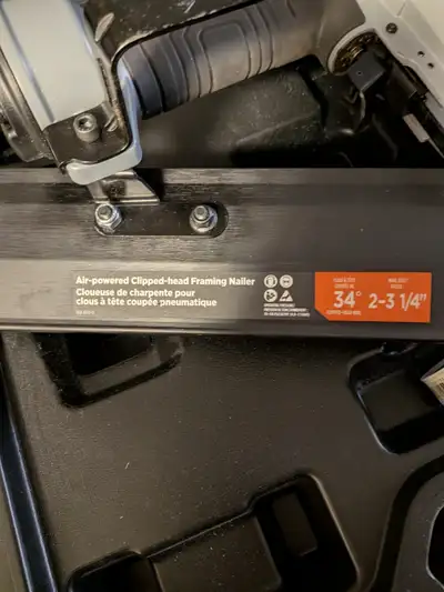 Maximum Pneumatic Framing Nailer, View more