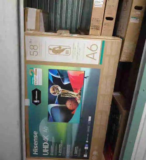 Hisense Smart TV, 58-inch, 4K, Wi-Fi, Ultra HDR, in Original Box with Warranty