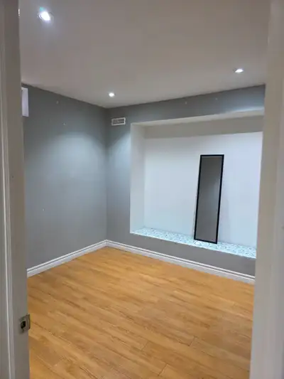 One seprate bedroom in basement Shared kitchen and bath , laundry in basement. Seprate entrance. New...