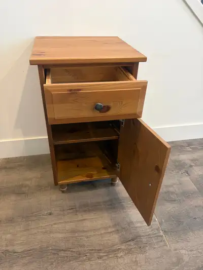 IKEA HEMNES Wooden nightstand , View more