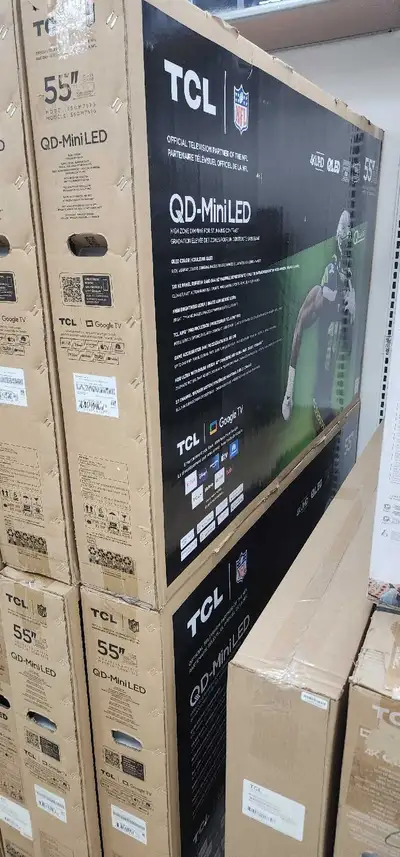 2024 TCL 55" QM7 4K UHD HDR QD-Mini LED Smart Google TV $459.99, View more