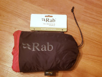 RAB SilTarp Plus Shelter Horizon Red, tarp shelter