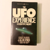 Vintage 1975 The UFO Experience A Scientific Inquiry Allen Hynek