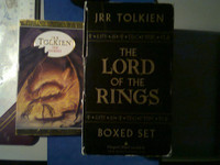 J R R TOLKIEN "LORD of the RINGS" COLLECTORS SET + "THE HOBBIT"