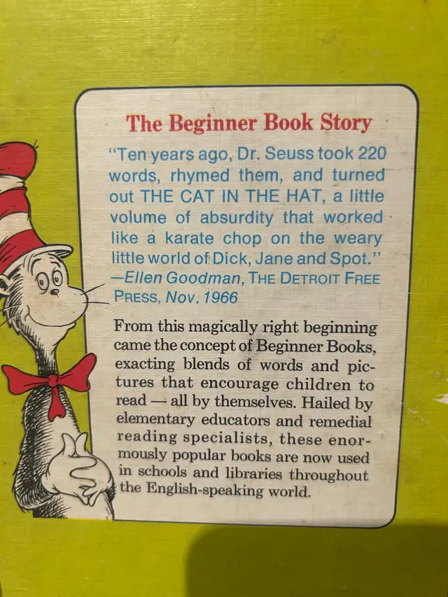 vintage Dr. Seuss beginner Books in Children & Young Adult in Ottawa - Image 6