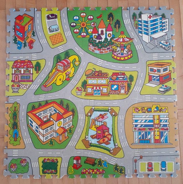 Tapis/casse-tête en mousse - Foam puzzle mat dans Jouets et jeux  à Longueuil/Rive Sud