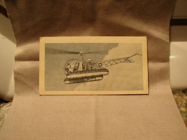 Vintage 1960's Bell HTL 6 Helicopter Morse's Tea and Coffee Card in Arts & Collectibles in Sunshine Coast