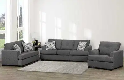 Brand New Gery Fabric Sofa Set for sale, View more