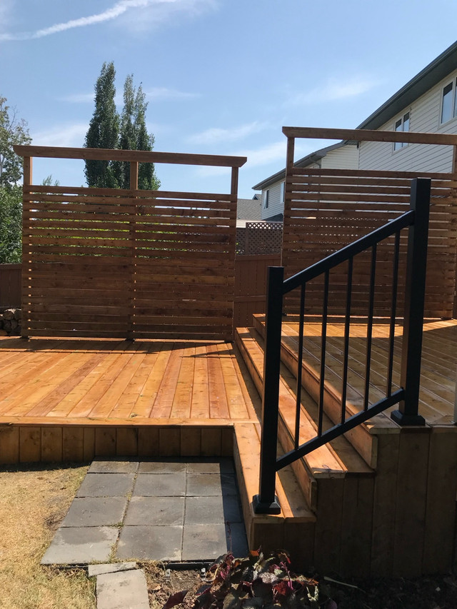 Spring Booking Sale On Decks And Fences! 15%  in Fence, Deck, Railing & Siding in Calgary