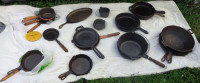 cast iron pans, kitchen knives , pepper mills and more