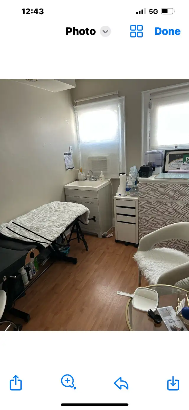 Esthetician Room rental