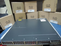 Cisco WS-C3750X-48P-S  Gigabit POE switch w PS &&  C3KX-NM-1G