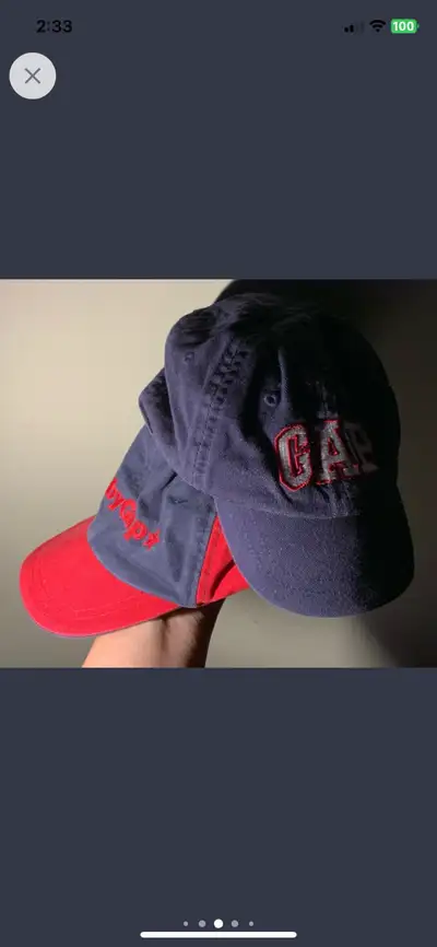 2x Authentic Baby GAP Caps!, View more