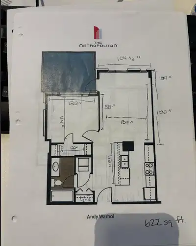 1BR Apartment with Balcony – Available June 1