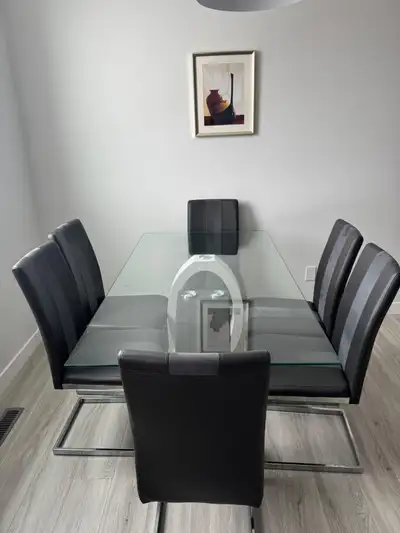 dinning table and chairs, View more